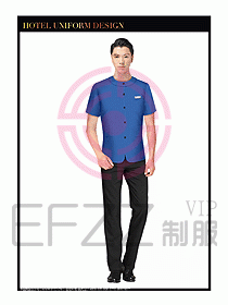 酒店大堂服務員制服設計圖716