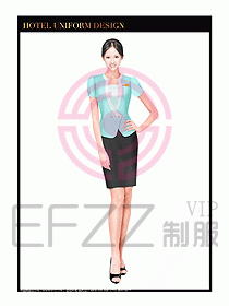 SPA按摩技師制服設(shè)計圖853