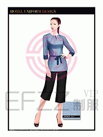 SPA按摩技師制服設(shè)計(jì)圖924