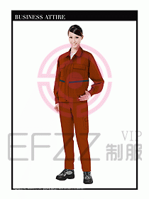 春秋款工程服服裝設計圖884