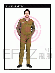 春秋款工程服服裝設計圖910