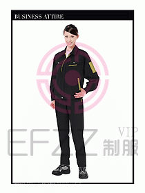 春秋款工程服服裝設計圖954