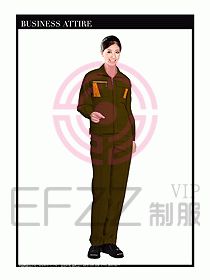 春秋款工程服服裝設計圖993