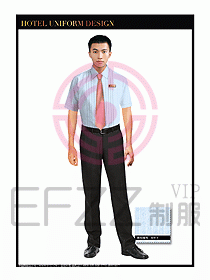 桑拿水療會所前臺服務員制服212