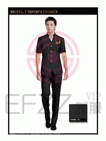 桑拿水療會所前臺服務員制服217