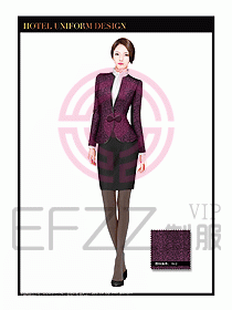 酒店西餐服務員制服設計979