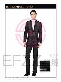 酒店西餐服務(wù)員制服設(shè)計976