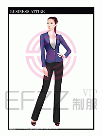 職業空姐裝制服設計圖528