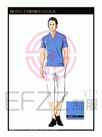 SPA水療會所服務員服裝設計375