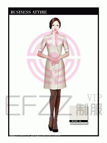 專賣(mài)店?duì)I業(yè)員職業(yè)裝設(shè)計(jì)圖1241