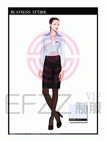 專賣店營業員職業裝設計圖1248