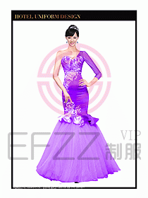 KTV夜總會(huì)咨客制服設(shè)計(jì)圖284