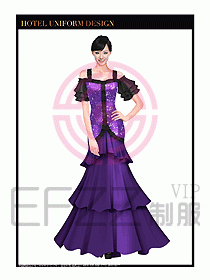 KTV夜總會(huì)咨客制服設(shè)計(jì)圖286