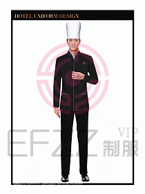 酒店廚師服設計圖305
