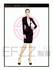 酒店制服經(jīng)理職業(yè)裝373