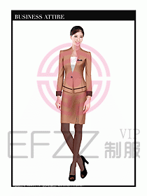 職業(yè)空姐制服設(shè)計圖569