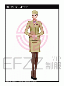 職業空姐制服設計圖581