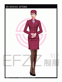 職業空姐制服設計圖597