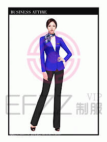 職業裝空姐服制服設計圖701