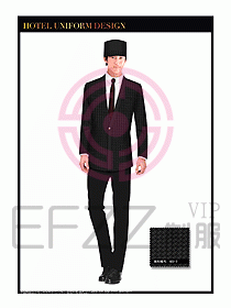 酒店門童保安行李生制服設(shè)計(jì)988