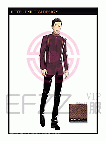 酒店門童保安行李生制服設(shè)計(jì)996
