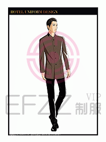 客房服務員制服設計圖458