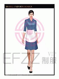 客房服務(wù)員制服設(shè)計圖484