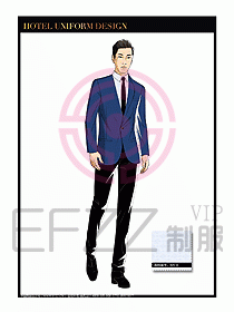 總臺收銀接待制服設計圖252