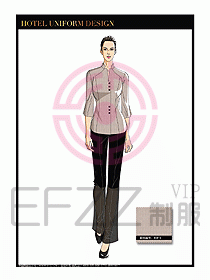 SPA會(huì)所服務(wù)生制服設(shè)計(jì)圖417