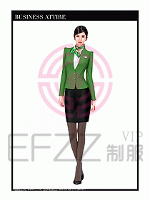 職業(yè)裝空姐服制服設(shè)計(jì)圖759
