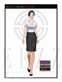 酒店總臺大堂服務(wù)員制服設(shè)計圖884