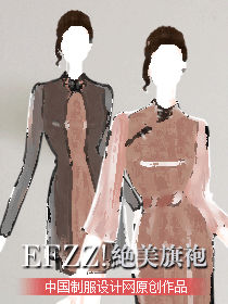 原創手繪旗袍設計方案圖