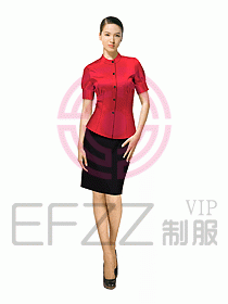女裝短袖襯衫075