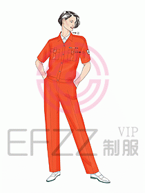 工程服夏裝034