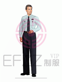 保安服長袖制服040