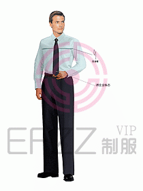 保安服長(zhǎng)袖制服039
