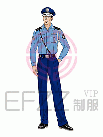 保安服長(zhǎng)袖制服071