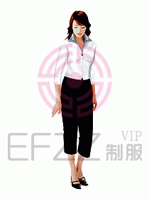 接待服務員服裝080
