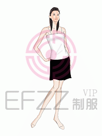 按摩技師服267