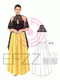 夜總會(huì)咨客服裝028