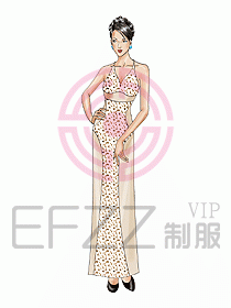 夜總會咨客服裝114