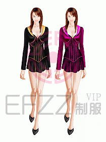 夜總會服務員服裝098