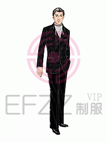 前廳大堂服務(wù)生制服223