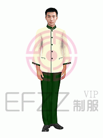 客房服務員服裝032