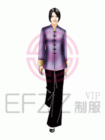客房服務(wù)員服裝107
