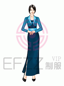 西餐咨客服裝179