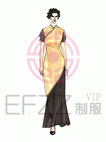 西餐領班接待服裝025