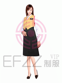 西餐服務(wù)生服裝069