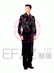 西餐服務(wù)生服裝157