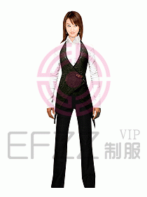西餐服務生服裝161